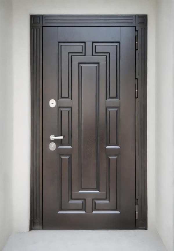 Термодверь с отделкой МДФ Термодверь с отделкой МДФ