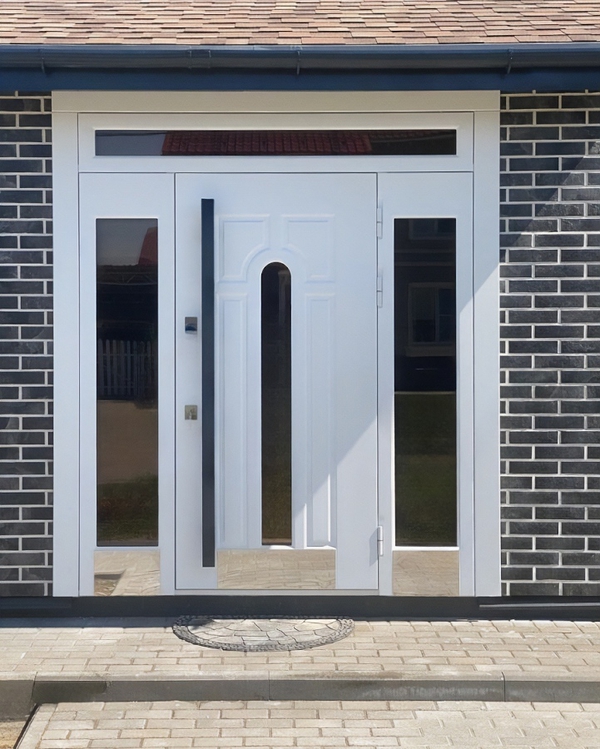 Белая с длинной ручкой Белая с длинной ручкой