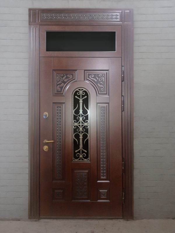 Дверь МДФ с фрамугой Дверь МДФ с фрамугой